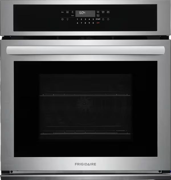 Frigidaire® 27” Stainless Steel Single Wall Oven with Air Fry-0