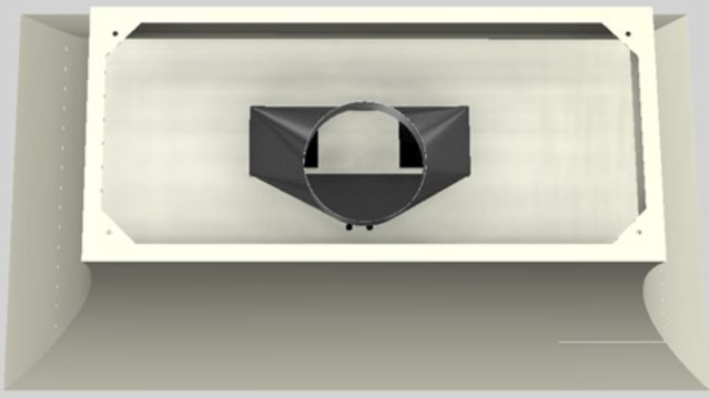 Vent-A-Hood® Designer Series 54" Biscuit Island Range Hood-3