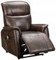 BarcaLounger® Leighton Tonya Brown Power Lift Recliner-1