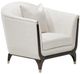 Michael Amini® Paris Chic Espresso/Ivory Matching Chair-0