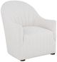 Fairfield® Sutton White Quilted Channel Back Lounge Chair-0