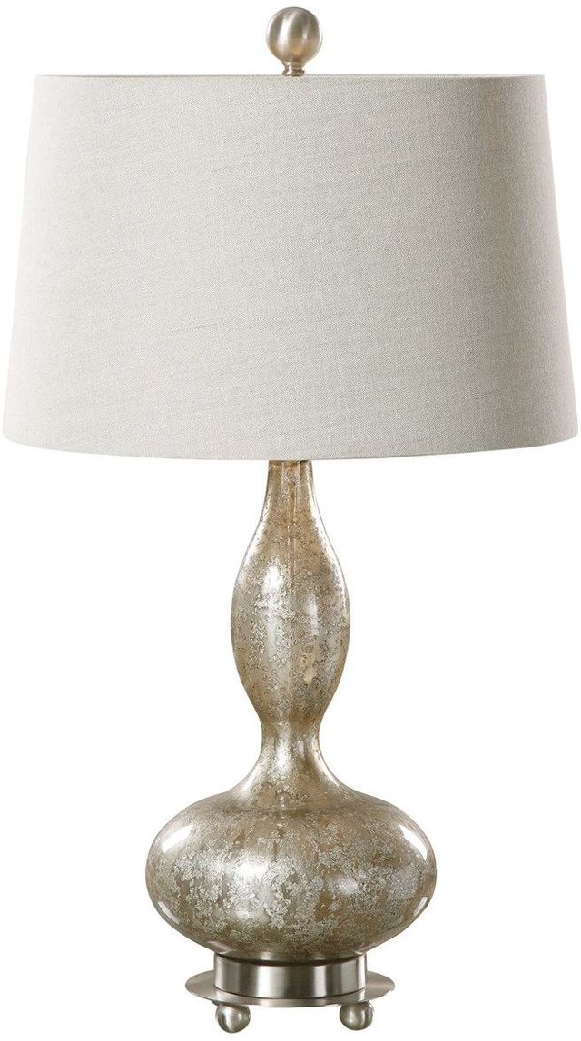 Uttermost® Vercana Brushed Nickel Table Lamp-0