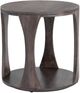 Crestview Collection Bowtie Brown End Table-0