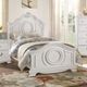 Mazin Furniture Lucida White Full Bed-4
