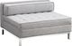 Moe's Home Collection Covella Light Grey Storage Ottoman-0