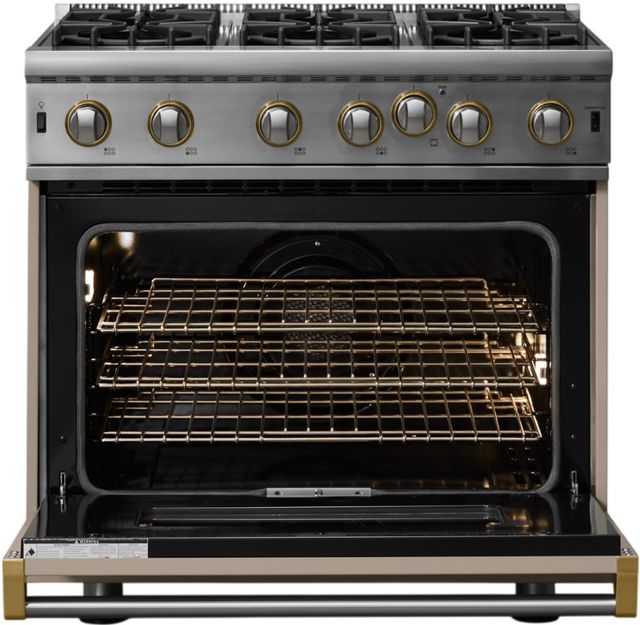 Viking® 5 Series 36" Nantucket Pro Style Gas Range-1