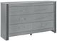 Global Furniture USA Logan Silver Dresser -0