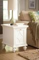 American Drew® Lynn Haven White Chairside Table-2