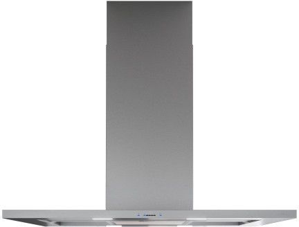 Zephyr Modena 36" Stainless Steel with Glass Island Range Hood-0