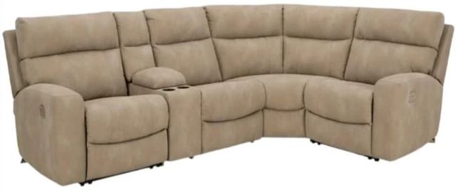 Signature Design by Ashley® Next-Gen DuraPella 5-Piece Sand Power Reclining L-Shape Sectional and Console-0