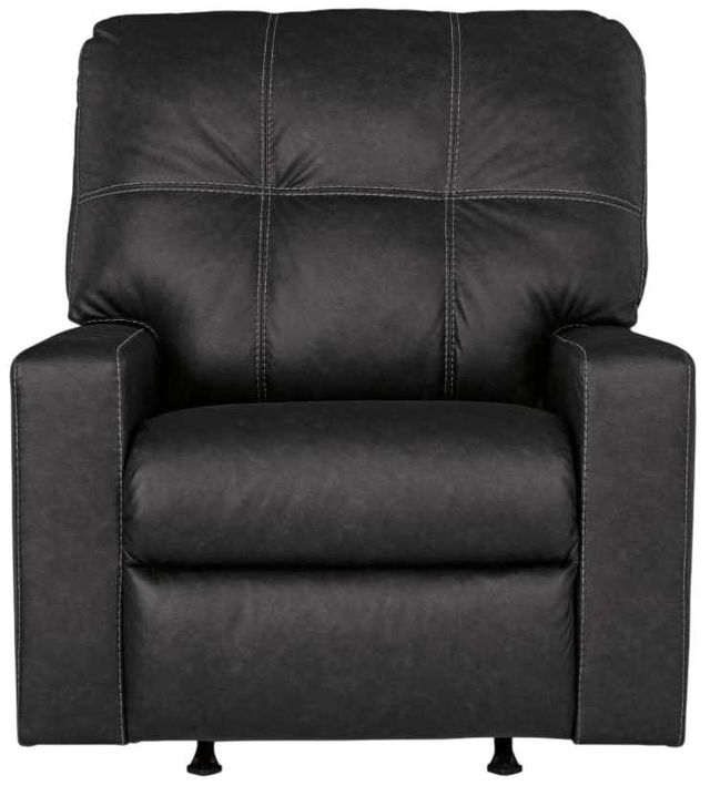 Benchcraft® Barlin Mills Carbon Manual Rocker Recliner-2