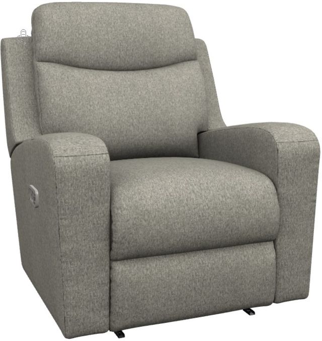 La-Z-Boy® Emmons Ash Power Wall Recliner with Headrest and Lumbar-0