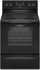 Whirlpool® 30" Freestanding Electric Range-Black-0