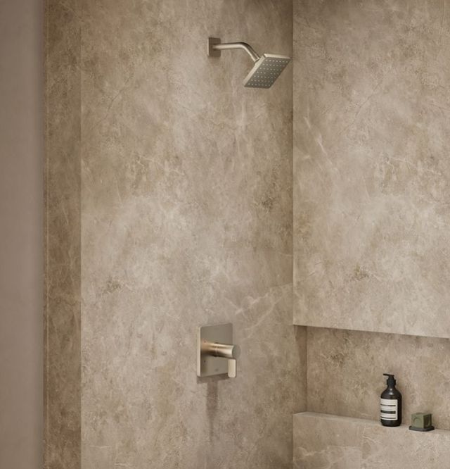 KOHLER® Parallel® Rite-Temp® Vibrant Brushed Bronze Shower Trim Kit-1