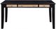 Winners Only® Berkeley Aged Oak/Ebony 60" Writing Desk-0