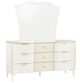 Michael Amini® La Marisia Creamy Pearl Dresser and Mirror-0
