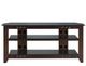 Sanus® Foundations Natural Series Video Stand-Mocha-0