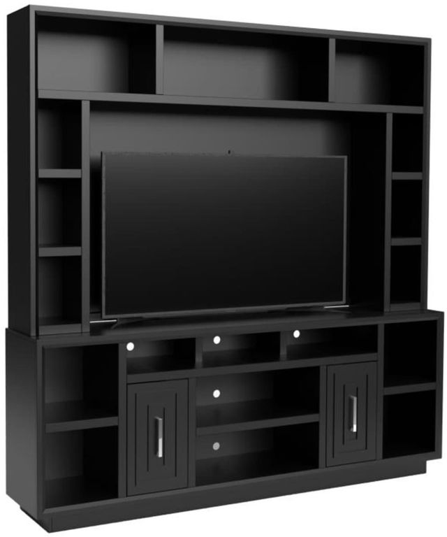 Legends Home Sunset Seal Skin Black Entertainment Center-0