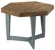 American Drew® AD Modern Synergy Brown Echo Bunching Cocktail Table with Gray Metal Base-0