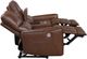 Coaster® Greenfield Saddle Brown Power Reclining Loveseat with Console-4