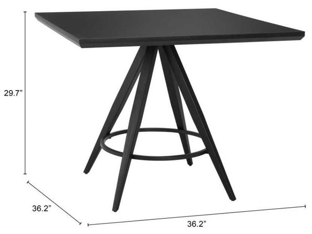 Zuo® Modern Tinos Black Dining Table-3