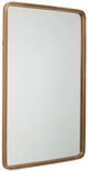 Signature Design by Ashley® Brocky Gold Rectangular Accent Mirror-1