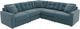 Drew & Jonathan Home ModularOne New Horizon 5-Piece Teal Modular Sectional-0