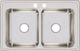 Elkay Lustertone® Classic Lustrous Satin 33" x 21-1/4" x 7-7/8" 2-Hole Equal Double Bowl Drop-In Sink-1