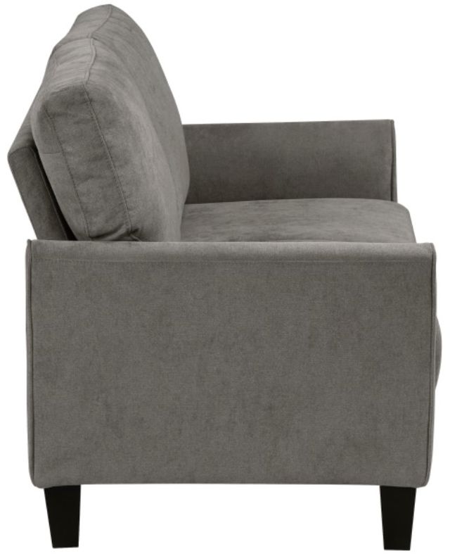 Homelegance® Aliana Chocolate Loveseat-3
