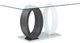 Global Furniture USA D1628 Dark Gray/Silver/White Dining Table-0