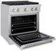 ZLINE 30" Stainless Steel Pro Style Gas Range-4