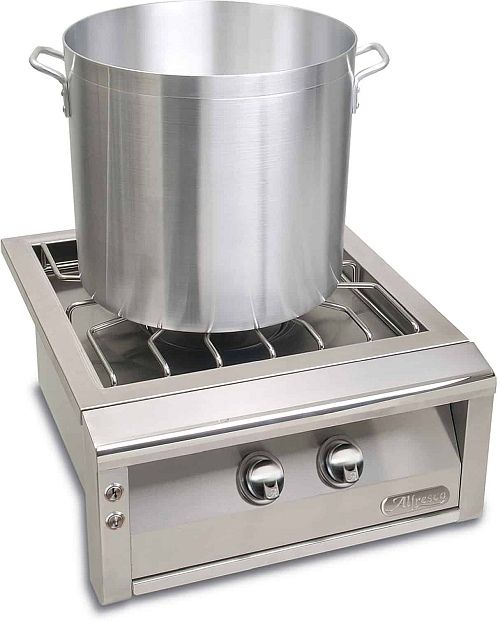 Alfresco™ Versa Power™ 24" Stainless Steel Liquid Propane Side Burner-2
