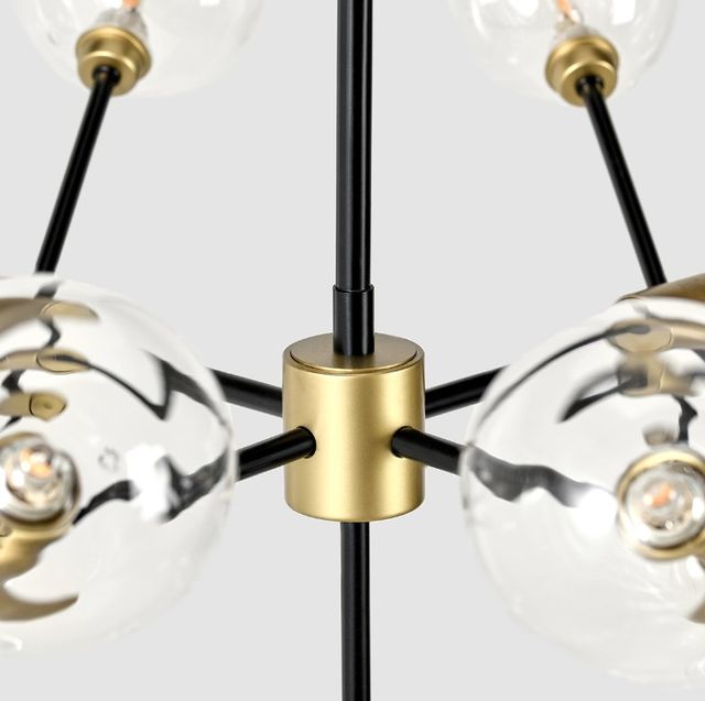 Classic Home Phoenix Black/Gold Chandelier-2