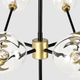 Classic Home Phoenix Black/Gold Chandelier-2