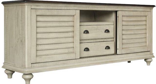 Cottage Creek Furniture Brockton Light Wheat Media Console