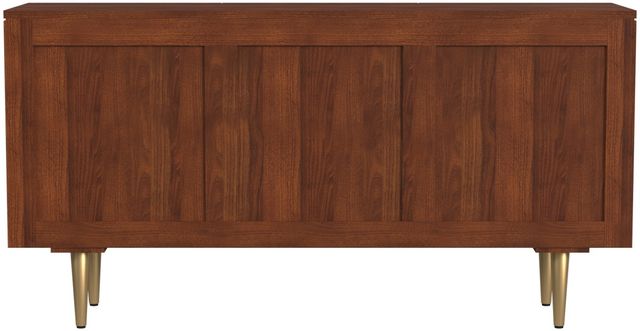 Powell® Kiera Brown/Gold Acacia Wood Console-3
