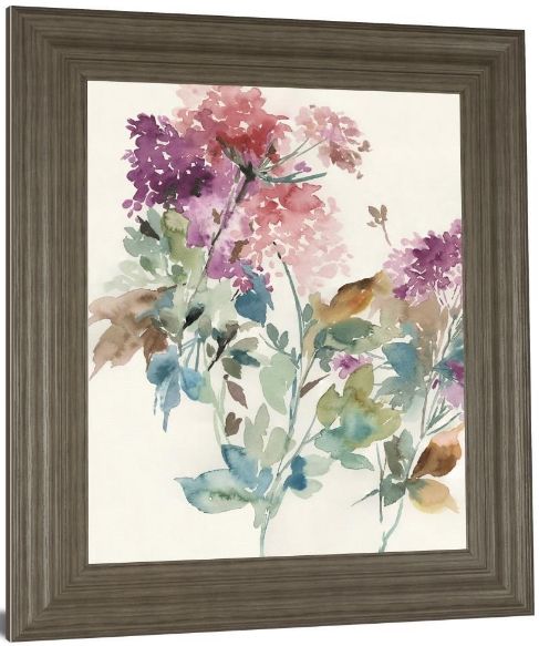 Classy Living Asia Jensen Sweet Hydrangea I 22"W Wall Art-3