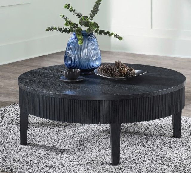 New Classic® Home Furnishings Tate Black Coffee Table-1