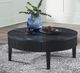 New Classic® Home Furnishings Tate Black Coffee Table-1