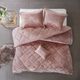Olliix by Intelligent Design Felicia Blush Blush Twin/Twin XL Velvet Comforter Set-5