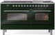 Ilve® Nostalgie II Series 60" Emerald Green Pro Style Dual Fuel Range-0
