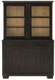 Signature Design by Ashley® Galliden Aged Black Dining Buffet and Hutch-1