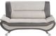 Mazin Furniture Veloce 2 Piece Beige/Gray Sofa & Loveseat Set-1