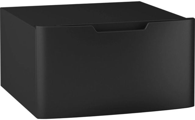 GE® 28" W x 16" H Carbon Graphite Laundry Pedestal-2