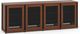 Salamander Designs® Synergy Model 347 AV Cabinet-Dark Cherry/Black-0