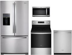 Whirlpool® 4 Piece Fingerprint Resistant Stainless Steel Kitchen Package