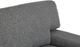 Kevin Charles® Veronica Sugarshack Dark Gray 90" Sofa-5