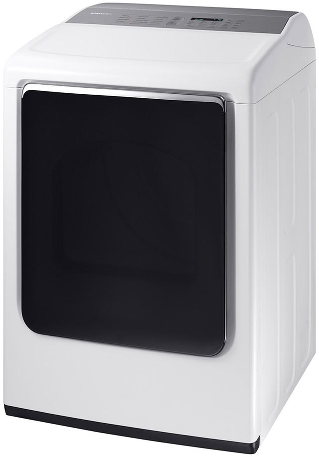 Samsung 7.4 Cu. Ft. White Front Load Gas Dryer-2
