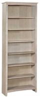 John Thomas Furniture® Home Accents Taupe Gray 84" Shaker Bookcase-0