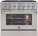 Brama 36" Stainless Steel Pro Style Gas Range-1